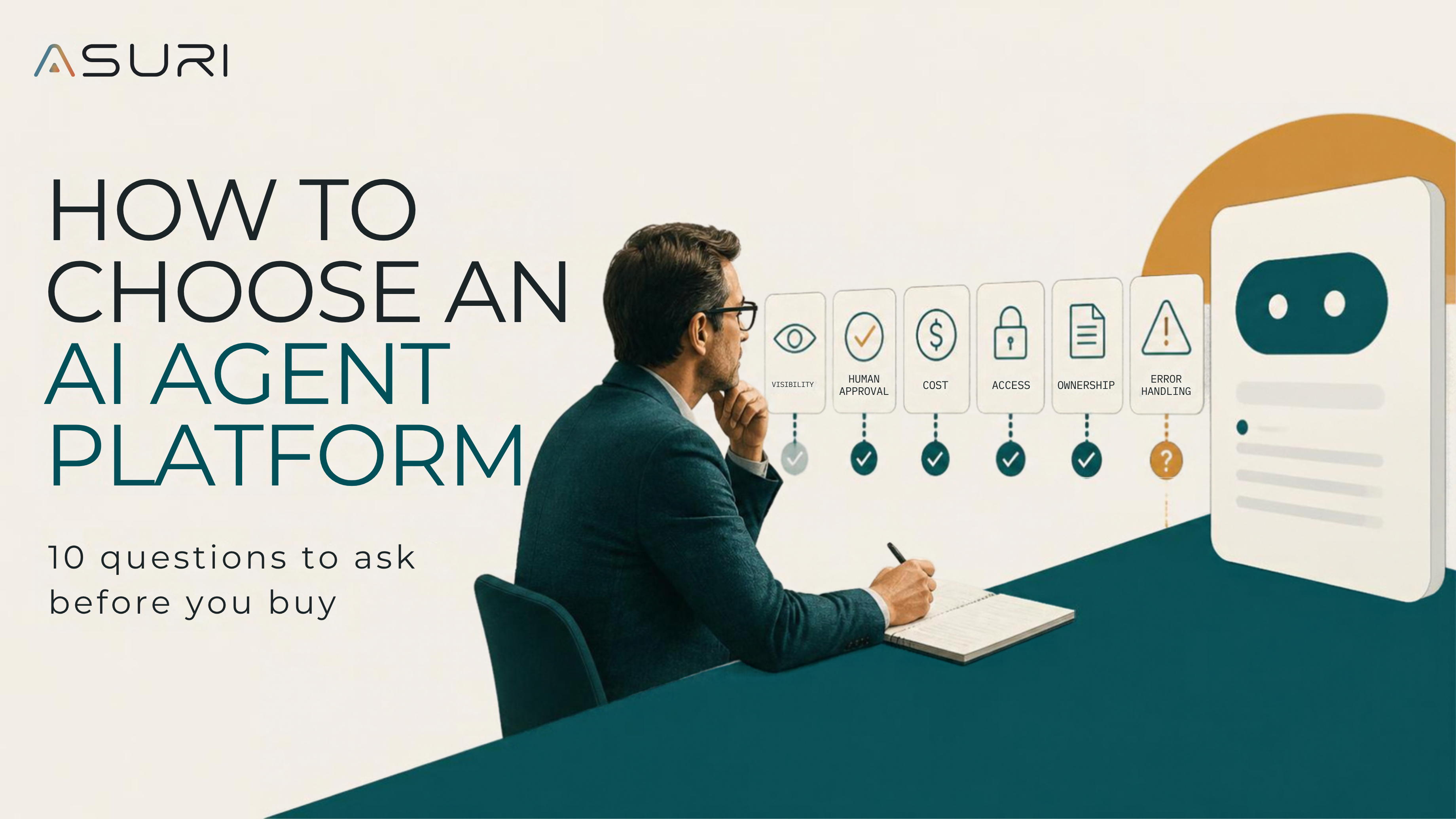 How to choose an AI agent platform: 10 questions to ask before you buy